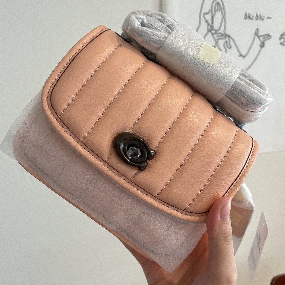 NEW Coach Madison Shoulder Bag 16 With Quilting